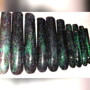 Hand crafted custom 10pc xxl acrylic press on nails